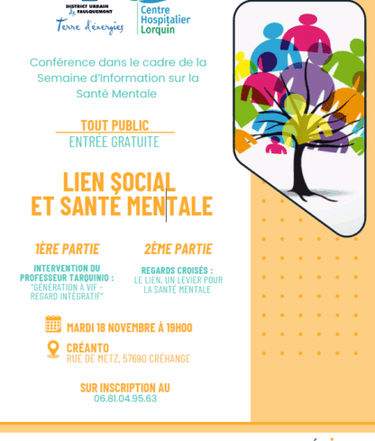Lien social et santé mentale