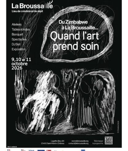Du Zimbabwe à La Broussaille… Quand l&rsquo;art prend soin