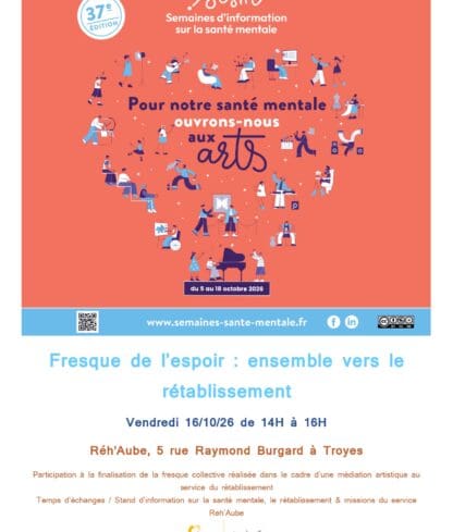 La médiation artistique au service du rétablissement : création collective d’une fresque murale