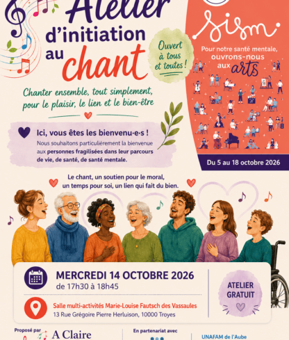 Venez tester un atelier chant avec A Claire Voix