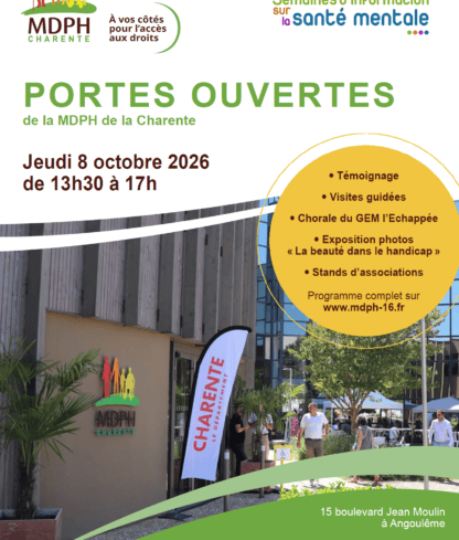 Portes ouvertes de la MDPH de la Charente