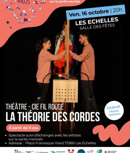 Théâtre “La Théorie des cordes” de la Compagnie du Fil Rouge