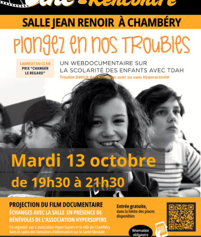 Ciné rencontre autour du documentaire Plongez en nos troubles