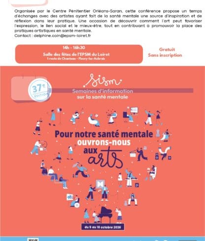 CONFÉRENCE « ART ET SANTE MENTALE”