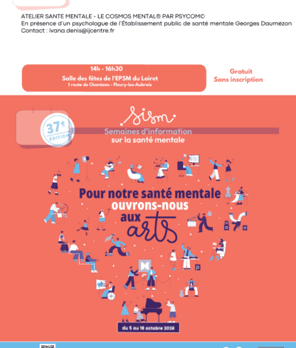 ATELIER SANTE MENTALE – LE COSMOS MENTAL® PAR PSYCOM©