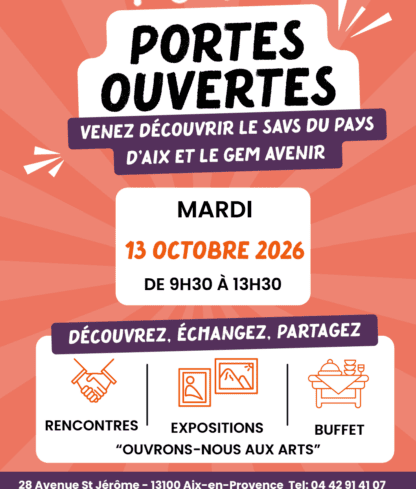 Découverte du SAVS Espoir-Provence et du GEM Avenir