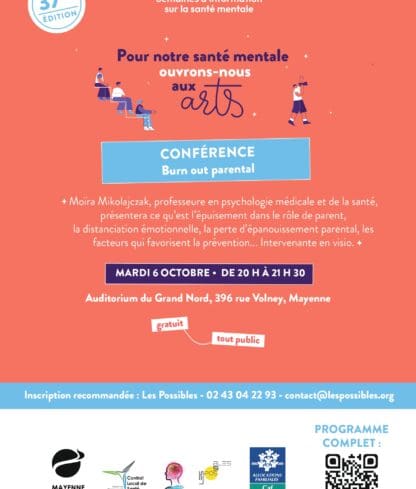 Conférence sur le burn out parental