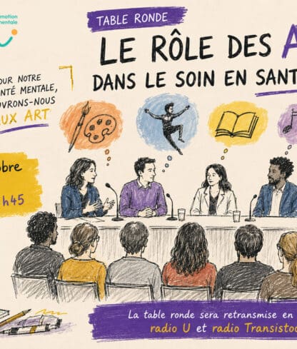 Table ronde « Le rôle des arts dans le soin en santé mentale »