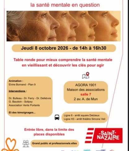 Vieillir sereinement : la santé mentale en question
