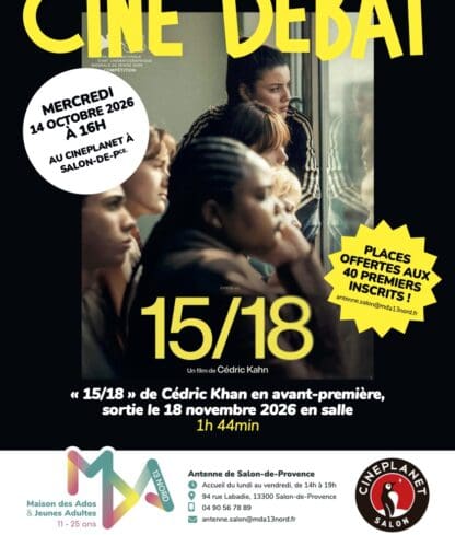 Avant premier film 15/18 Cédric Khan
