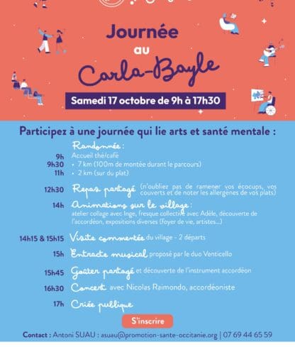 Journée au Carla Bayle : randonnées et animations