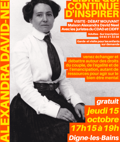 Visite participative « Alexandra DAVID-NEEL : une vie libre qui continue d&rsquo;inspirer »