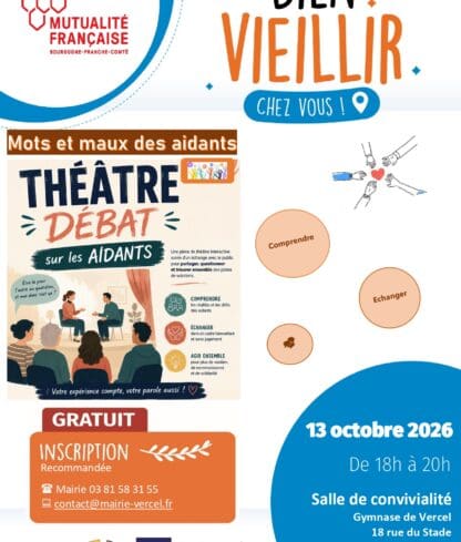 Théâtre-débat « Mots et Maux des aidants »