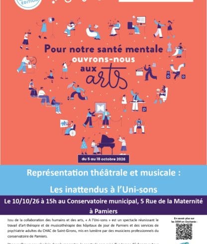 Représentation théâtrale et musicale : Les inattendus à l’Uni-sons