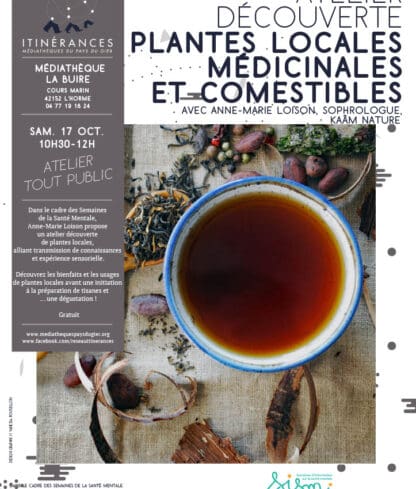 Découverte de plantes locales et dégustation sensorielle