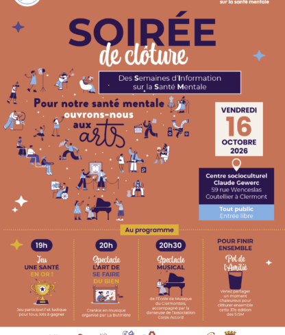 Soirée de clôture des SISM 2026 du Pays du Clermontois