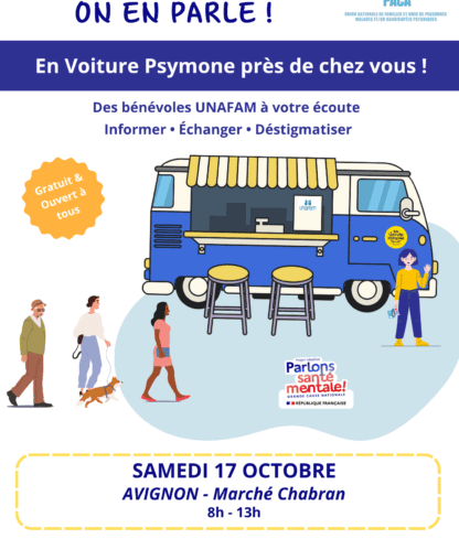 En Voiture Psymone : La Caravane itinérante de l&rsquo;UNAFAM