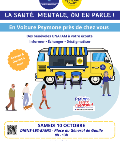En Voiture Psymone : La Caravane itinérante de l&rsquo;UNAFAM