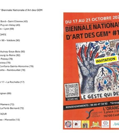 BIENNALE NATIONALE D’ART DES GEM
