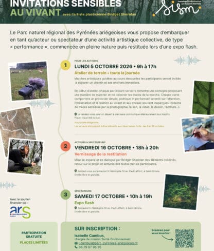 Invitations sensibles au vivant