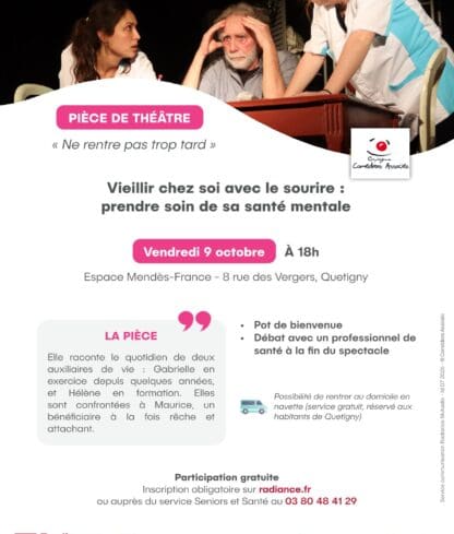 Théâtre Débat : « Ne Rentre Pas Trop Tard »