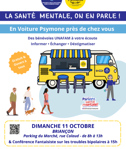 En Voiture Psymone : La Caravane itinérante de l&rsquo;UNAFAM