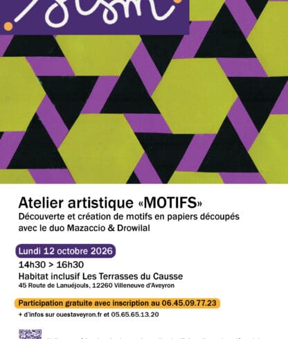 Atelier artistique “Motifs”